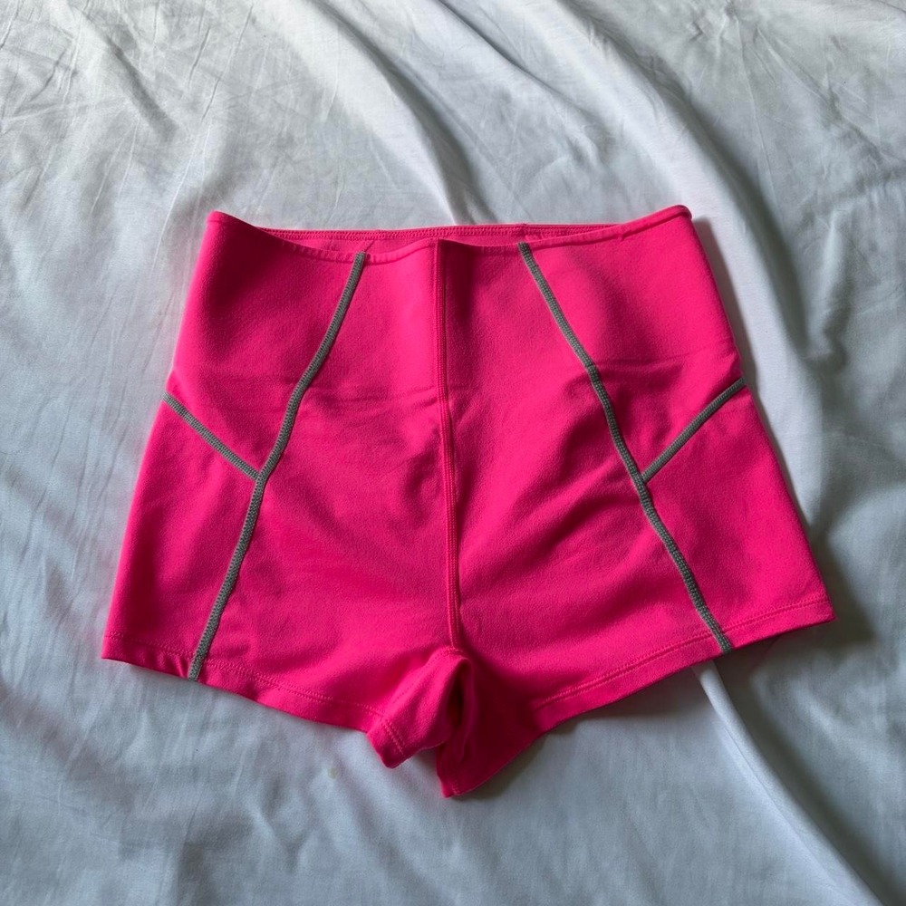 Free People Movement hot pink shorts size Small